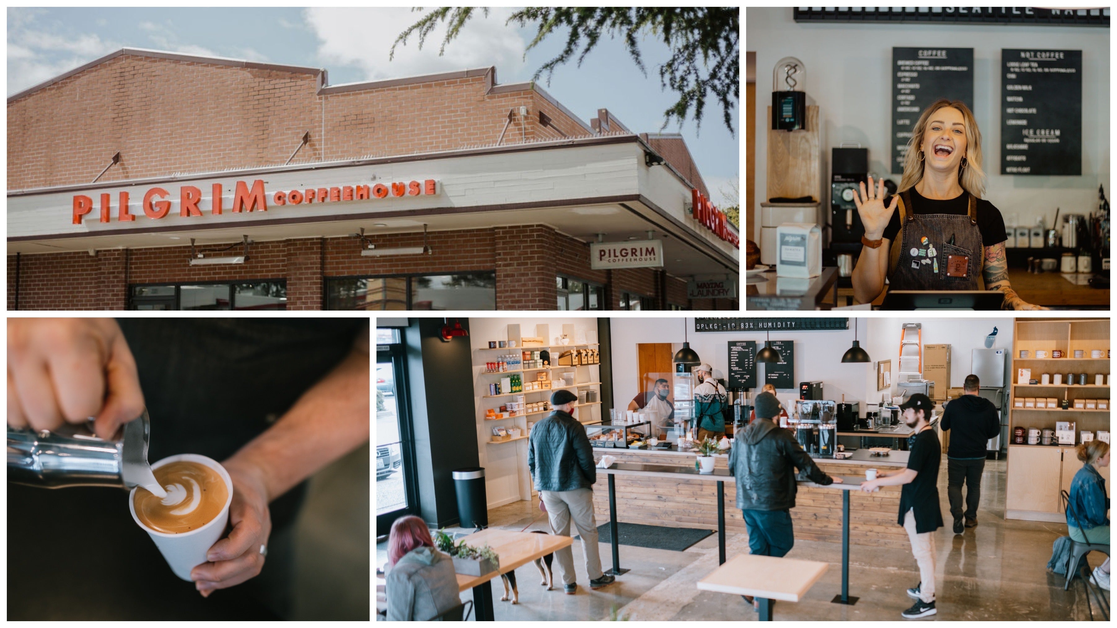 NORA Coffeehouse Pilgrim Coffeehouse Seattle Coffee Roaster