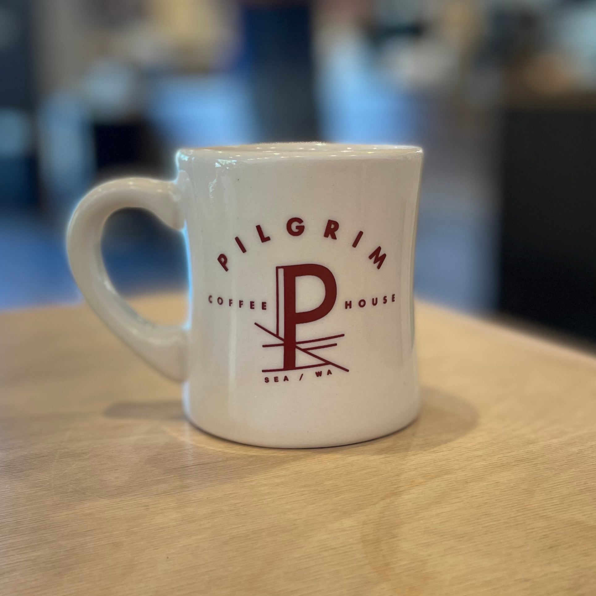 Pilgrim Coffeehouse Diner Mug USA